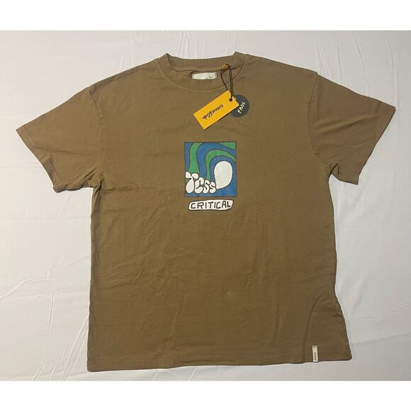 NWT The Critical Slide Society TCSS Washroom T-Shirt Cinnamon Men’s Size M - Picture 1 of 12